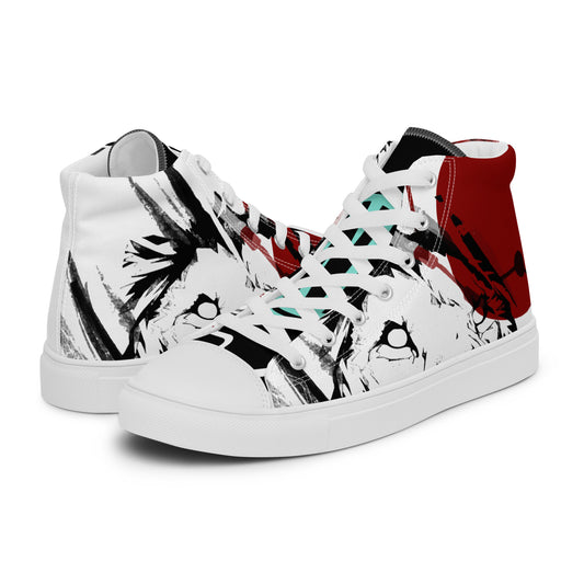 Men’s high top canvas shoes - Lion