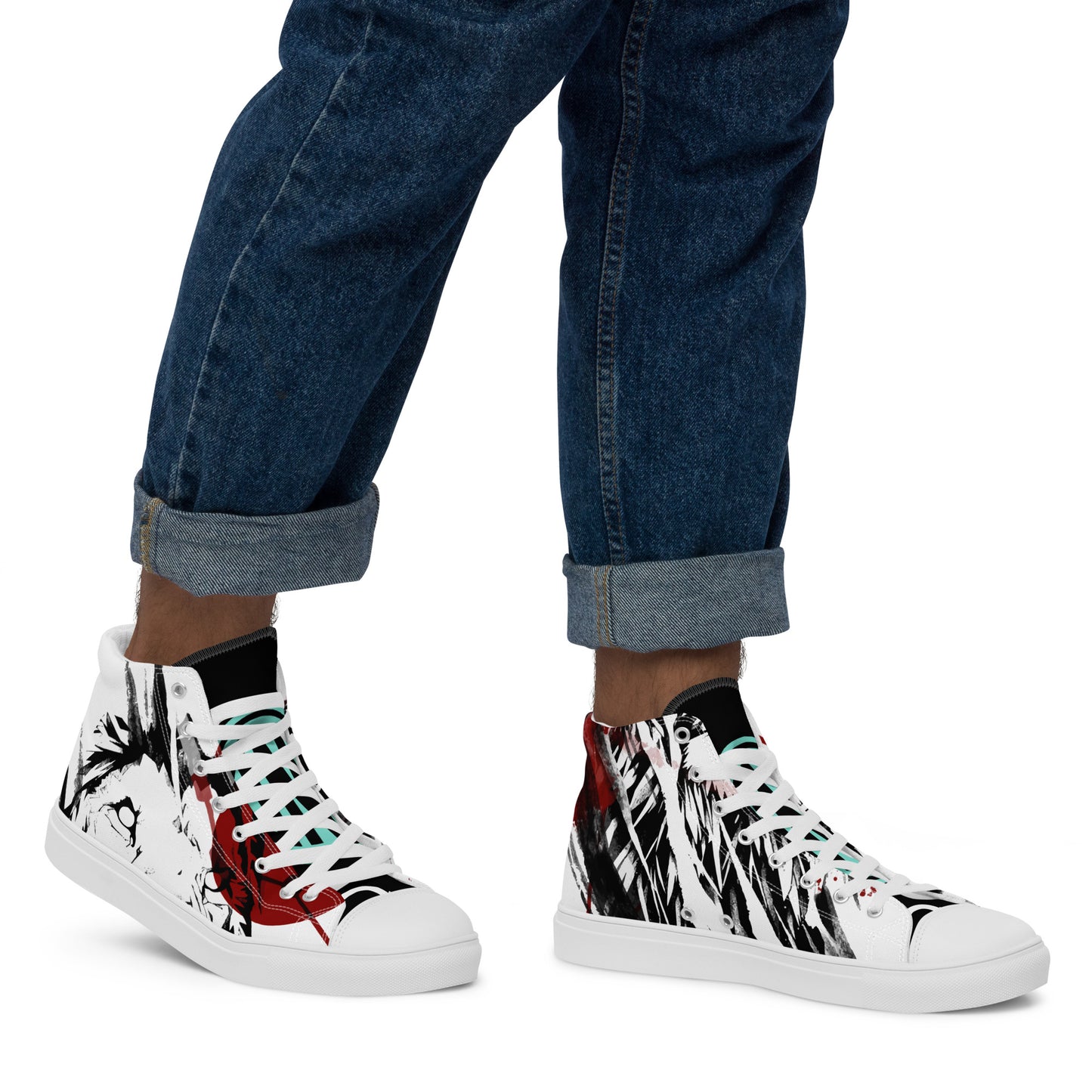 Sneakers alte in tela da uomo Leone Alex