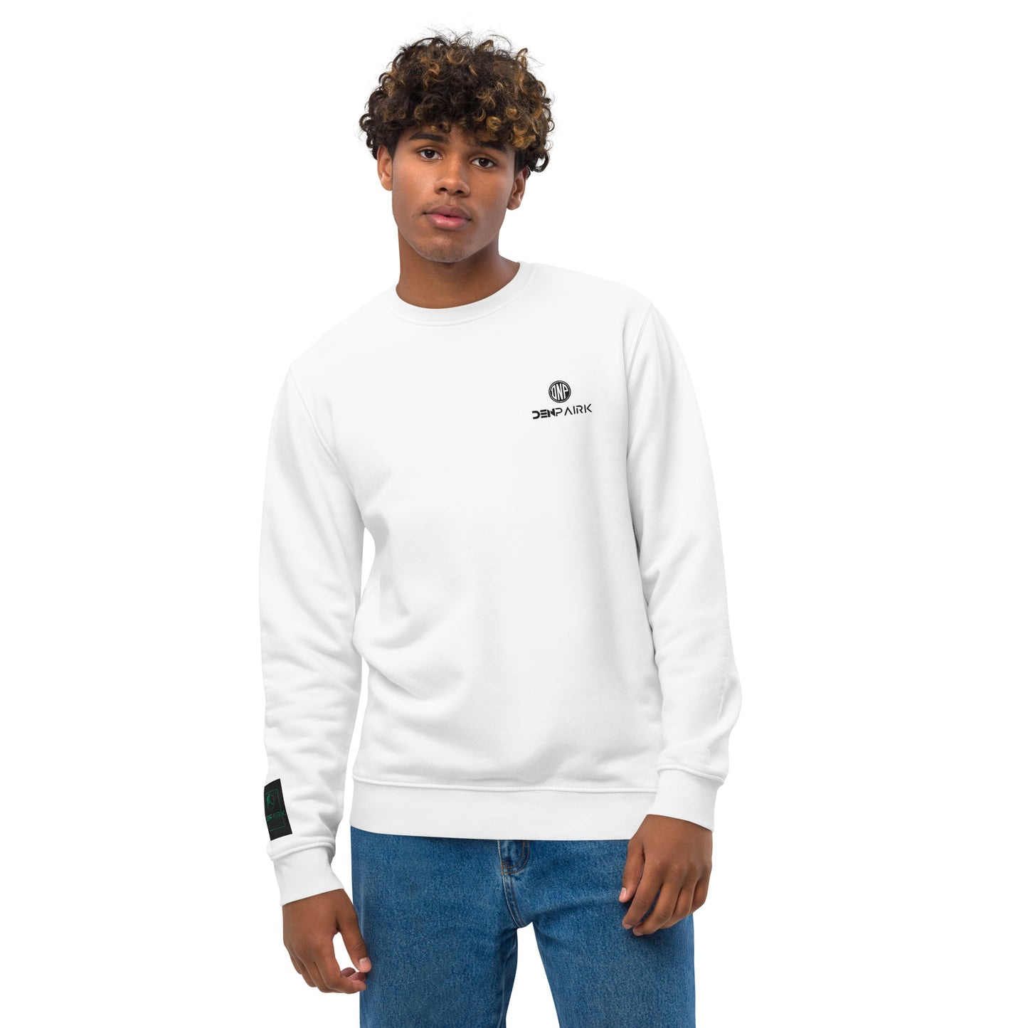 Lion zodiac sign men's organic sweatshirt